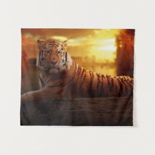 Beautiful Tiger Tapestry