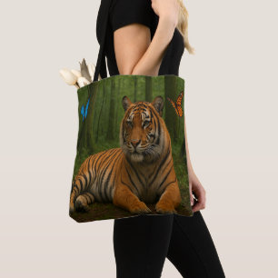 Beautiful Tiger Tote Bag