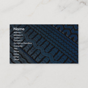Beautiful Tire tread pattern Business Card
