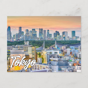 Beautiful Tokyo, Japan Postcard