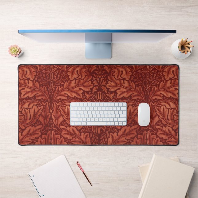 Beautiful Tooled Western Simulated Leather Pattern Desk Mat (Office 1)