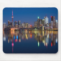 Beautiful Toronto Canada Evening Skyline