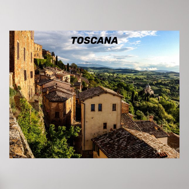 Beautiful Toscana - Italy Poster (Front)