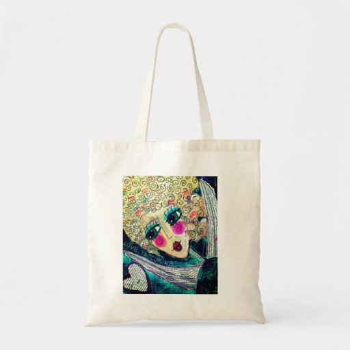 Image of Beautiful tote bag 'Love is Coming'