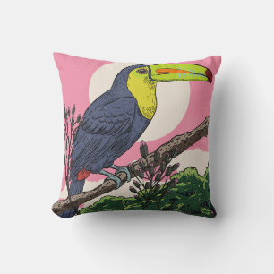 Beautiful Toucan Bird Cushion