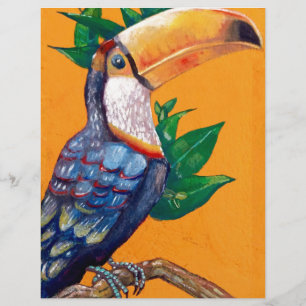 Beautiful Toucan Bird Painting