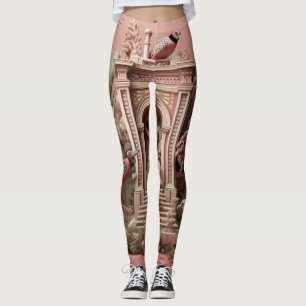 Beautiful Traditional Abstract Art Leggings