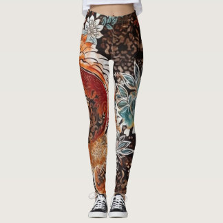 Beautiful Traditional Abstract Art Leggings