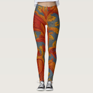 Beautiful Traditional abstract Leggings