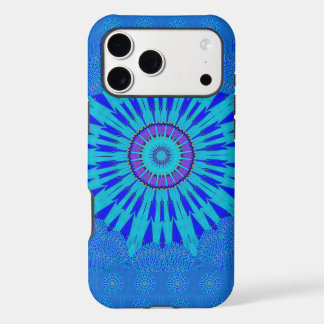 Beautiful Traditional  Blue vector pattern art des