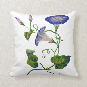 Beautiful Traditional Jacobean Crewel Embroidery Cushion