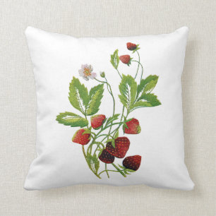 Beautiful Traditional Jacobean Crewel Embroidery Cushion