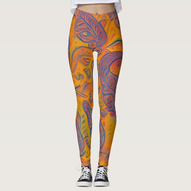 Beautiful Traditional Leggings (Front)