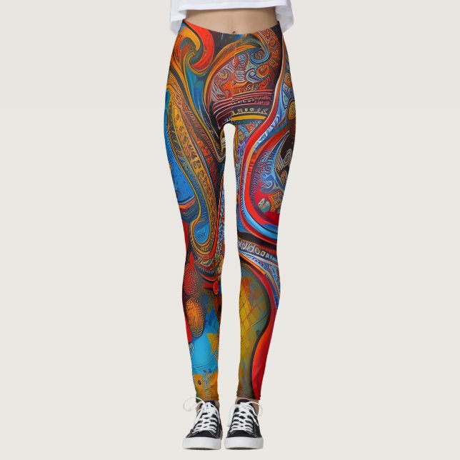 Beautiful Traditional Leggings (Front)