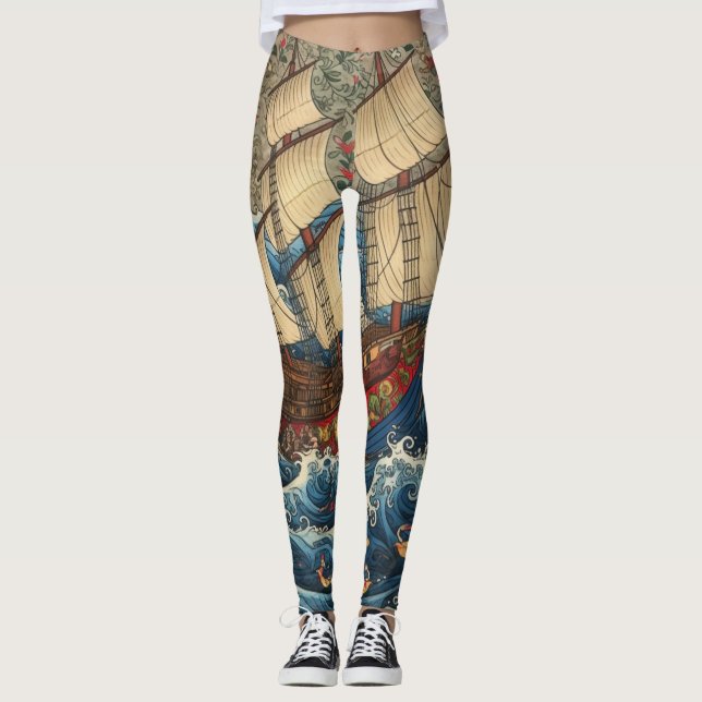 Beautiful Traditional Leggings (Front)