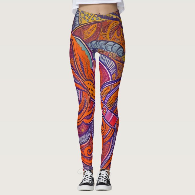 Beautiful Traditional Leggings (Front)