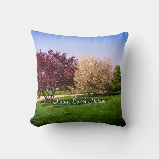 Beautiful Tree Landscape Cushion (Front)