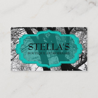 Beautiful Trees of Nature  Retail Business Cards