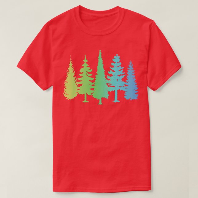 Beautiful Trees T-Shirt (Design Front)