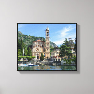 Beautiful Tremezzo Lake Como Italy Canvas Print