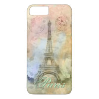 Beautiful trendy girly vintage Eiffel Tower France