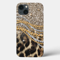 Beautiful Trendy Leopard Faux Animal Print Case-Ma