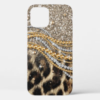 Beautiful Trendy Leopard Faux Animal Print