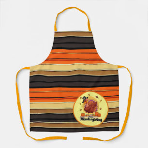 Beautiful Trendy Thanksgiving Autumn Collection Apron
