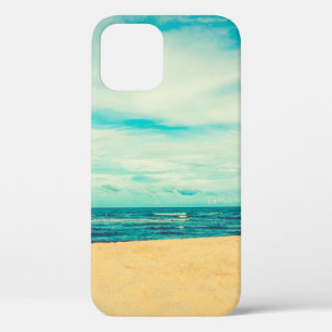 Beautiful tropical beach and sea landscape travel iPhone 12 case