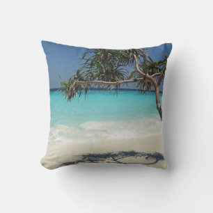 Beautiful Tropical Beach Ocean Paradise Cushion