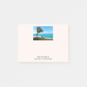 Beautiful Tropical Beach Scenic Photo Post-it Notes