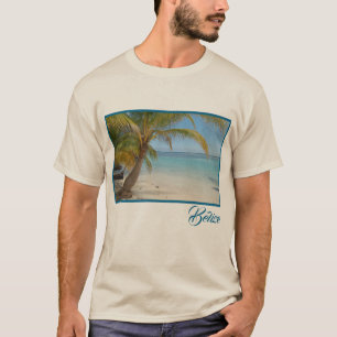 Beautiful Tropical Belise Beach Caribbean Sea T-Shirt