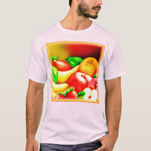 Beautiful Tropical Fruits Painting. Buy Now T-Shirt