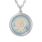 Beautiful Tropical Theme Beach Shells Monogram