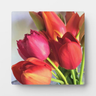 Beautiful Tulip Bouquet Plaque