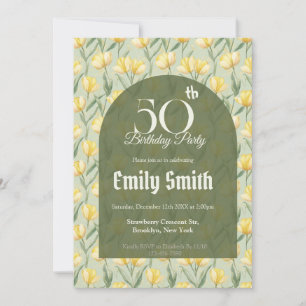 Beautiful Tulip Flower 10Th Birthday