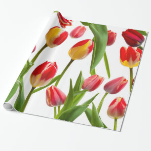 Beautiful Tulips Wrapping Paper