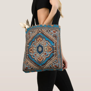 Beautiful Turkish Old Pattern Modern Collection Tote Bag