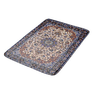 Beautiful Turkish traditional carpet     Bath Mat