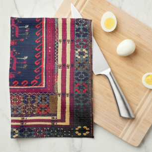 Beautiful Turkish traditional carpet   Tea Towel