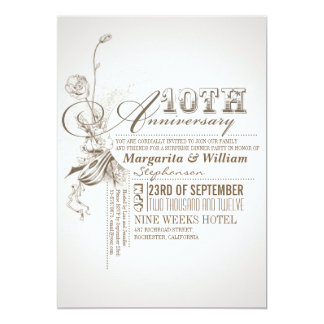 10 Year Wedding Anniversary Gifts - Shirts, Posters, Art, & more Gift ...