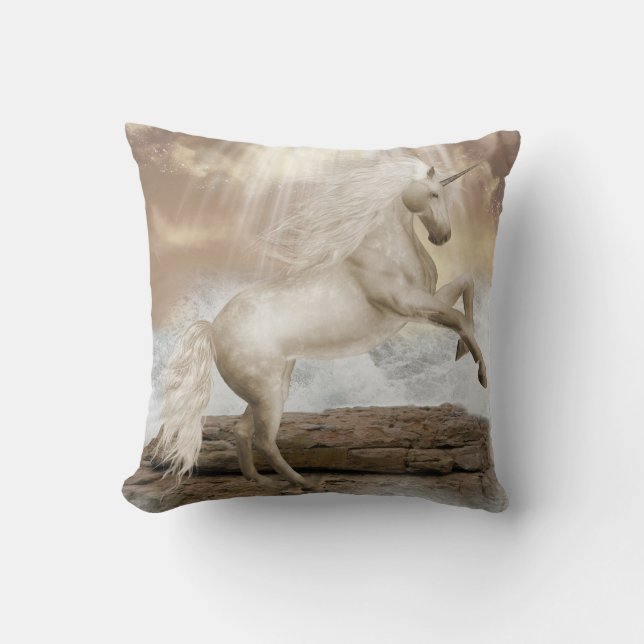 Beautiful Unicorn Pillow (Front)