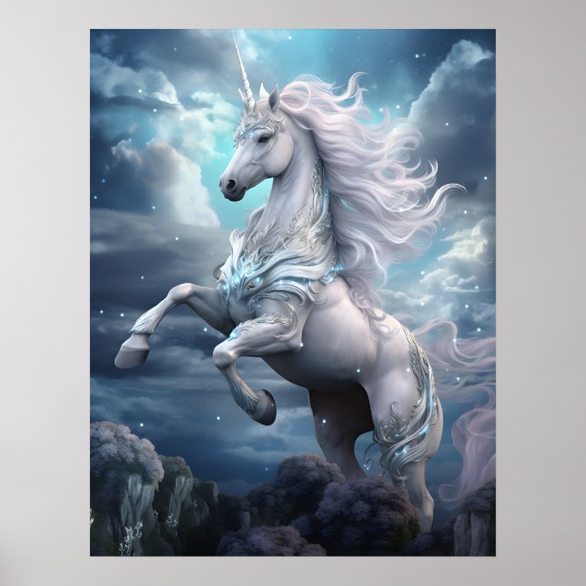 Beautiful Unicorn Poster (Front)