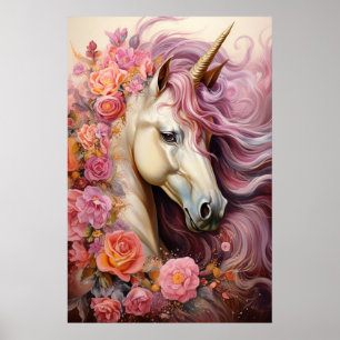 Beautiful Unicorn Poster