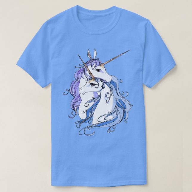 Beautiful Unicorns T-Shirt (Design Front)