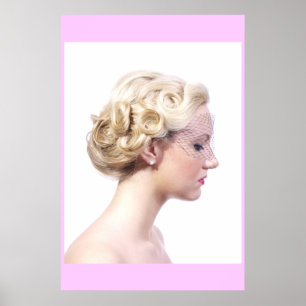 Beautiful Updo Poster