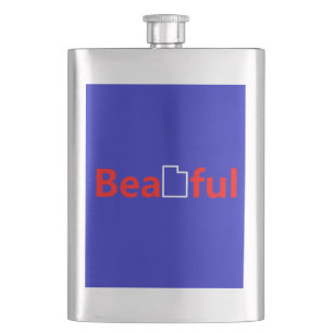 Beautiful Utah Hip Flask