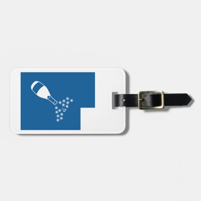 Beautiful Utah Luggage Tag (Front Horizontal)