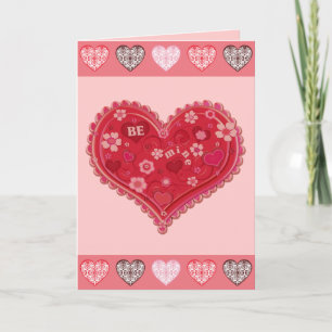Beautiful Valentine's Day Greeting Card Custom