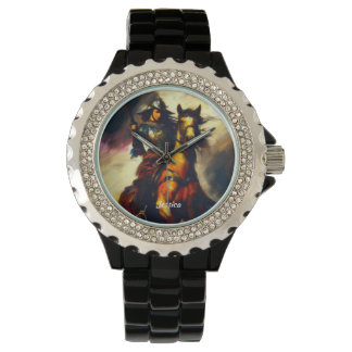 Beautiful Valkyrie on Horseback Watch
